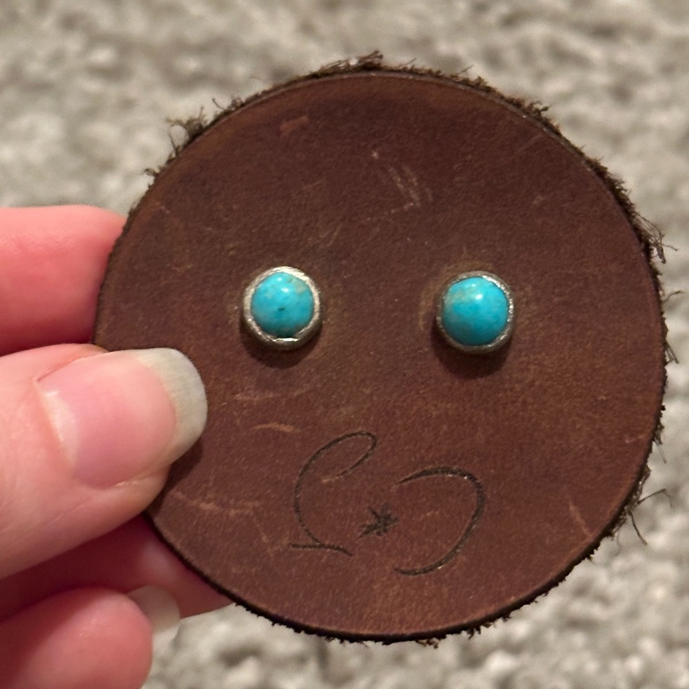 Turquoise Stud Earrings